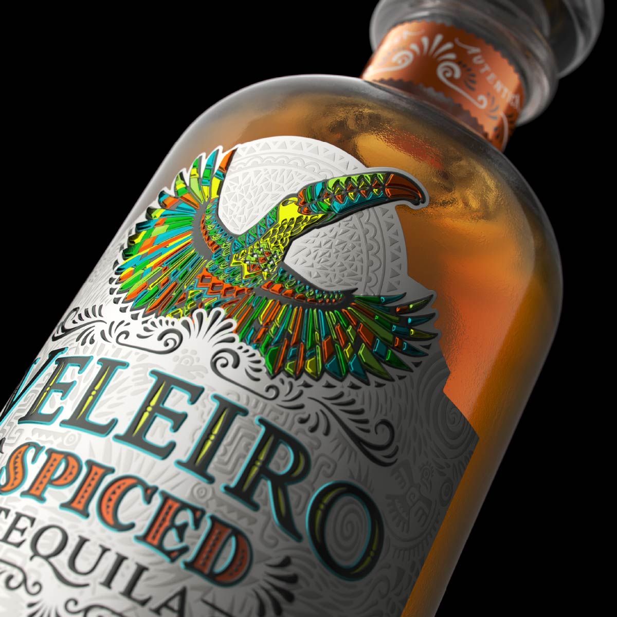 Veleiro Spiced Rum close-up